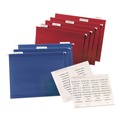 Office Jansan | Avery 11136 2 in. Wide 1/5-Cut Tabs Inserts For Hanging File Folders - White (100/Pack) image number 2