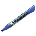 Washable Markers | Quartet 5001-3MA Broad Chisel Tip EnduraGlide Dry Erase Marker - Blue (1 Dozen) image number 2