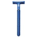 Mothers Day Sale! Save an Extra 10% off your order | Gillette 11004CT GoodNews Regular Disposable 2-Blade Razor - Navy Blue (10/Pack, 10 Pack/Carton) image number 2