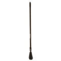 Office Jansan | Rubbermaid Commercial FG637400BLA 35 in. Angled Lobby Broom with Poly Bristles - Black image number 2