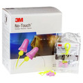 Ear Plugs | 3M P2001 No-Touch 29 dB NRR Corded Push-to-Fit Single-Use Earplugs - Purple/Yellow (100/Box) image number 0