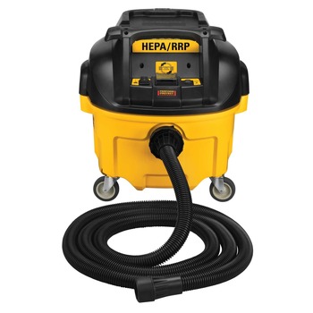 OSHA COMPLIANCE | Dewalt DWV010 120V 15 Amp 8 Gallon HEPA/RRP Wet/Dry Corded Dust Extractor