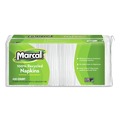 Office Jansan | Marcal 6506 11.4 in. x 12.5 in. 100% Recycled Luncheon Napkins - White (6/Carton) image number 2
