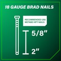 | Metabo HPT NT50A5M 18-Gauge 2 in. Pro Brad Nailer image number 5
