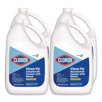 Clorox 128 oz. Clean-Up Disinfectant Cleaner Refill - Fresh (4/Carton)
