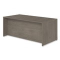 Office Desks & Workstations | Alera AE1NZK-UF3672S TOM 72 in. x 36 in. x 29 in. Seville Series Single Left Pedestal Desk - Walnut image number 4