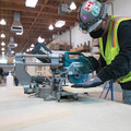 Makita GSL02M1 40V Max XGT Brushless Lithium-Ion 8-1/2 in. Cordless AWS Capable Dual-Bevel Sliding Compound Miter Saw Kit (4 Ah) image number 13