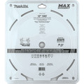 Miter Saw Blades | Makita B-67000 12 in. 100T Carbide-Tipped Max Efficiency Miter Saw Blade image number 4