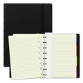 Office Jansan | Filofax B115007U 8.25 in. x 5.81 in. Sheets 1-Subject Medium/College Rule Notebook - Black image number 4
