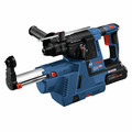 Rotary Hammers | Bosch GBH18V-26K24AGDE 18V Bulldog Brushless Lithium-Ion 1 in. Cordless SDS-Plus Rotary Hammer Kit with Dust Collection Attachment and 2 Batteries (8 Ah) image number 1
