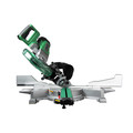 Miter Saws | Factory Reconditioned Metabo HPT C10FSHCTM 15 Amp Sliding Dual Bevel Compound 10 in. Corded Miter Saw with Laser Marker image number 3