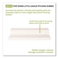 Toys | Champion Sports BH72 18 in. x 4 in. Step Down Youth Pitching Rubber image number 2