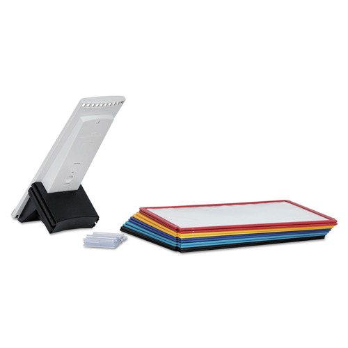 Office Jansan | Durable 569800 10 Sleeves SHERPA Reference System Extension Set - Assorted Borders and Panels image number 0