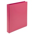 Binders | Samsill U86376 Earth's Choice Biobased Durable Fashion View Binder, 3 Rings, 1-in Capacity, 11 X 8.5, Berry, 2/pack image number 1