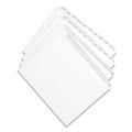 Customer Appreciation Sale - Save up to $60 off | Avery 82188 Preprinted Legal Exhibit 26-Tab 'Z' Label 11 in. x 8.5 in. Side Tab Index Dividers - White (25-Piece/Pack) image number 1