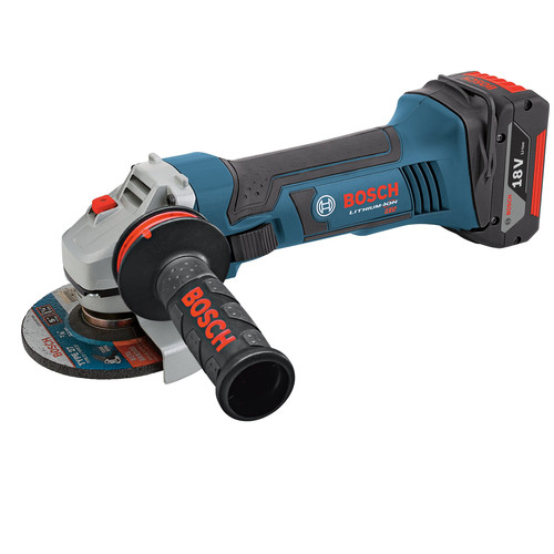 Angle Grinders | Factory Reconditioned Bosch GWS18V-50-RT 18V Cordless Lithium-Ion 5 in. Angle Grinder (Tool Only) image number 0