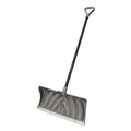 Outdoor Hand Tools | Suncast SP2450 24 in. Width x 57.55 in. Length Steel Core Snow Pusher with Wear Strip image number 0