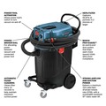 Dust Collectors | Factory Reconditioned Bosch VAC140AH-RT 14-Gallon Dust Extractor with Automatic Filter Clean and HEPA Filter image number 4