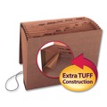Office Jansan | Smead 70388 TUFF 1/6-Cut Tab Jan. to Dec. Expanding File - Letter, Redrope image number 8
