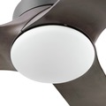 Ceiling Fans | Honeywell 51853-45 52 in. Remote Control Indoor Outdoor Ceiling Fan with Color Changing LED Light - Charcoal Brown/Black image number 3