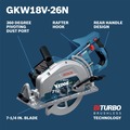Circular Saws | Factory Reconditioned Bosch GKW18V-26N-RT 18V PROFACTOR Brushless 7-1/4 in. Rear Handle Cordless Circular Saw (Tool Only) image number 1