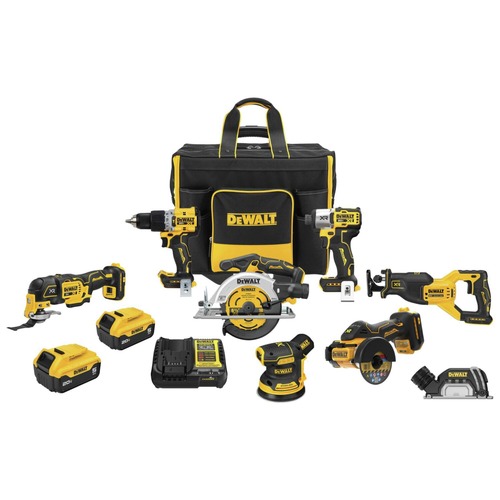 Combo Kits | Factory Reconditioned Dewalt DCKSS735P2R 20V MAX XR Brushless Lithium-Ion Cordless 7-Tool Combo Kit (5 Ah) image number 0