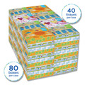 Cleaning & Janitorial Supplies | Kleenex 21195 2-Ply Facial Tissue Junior Pack - White (80/Carton) image number 1