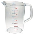 Office Jansan | Rubbermaid Commercial FG321800CLR Bouncer 4-Quart Measuring Cup - Clear image number 0