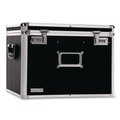 Office Filing Cabinets & Shelves | Vaultz VZ01008 17.5 in. x 14 in. x 12.5 in. Letter/Legal Files Locking File Chest with Adjustable File Rails - Black image number 0