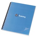 Binding Covers | GBC 2020025 11 in. x 8.5 in. Clear View Punched Presentation Covers for Binding Systems - Clear (100/Box) image number 0