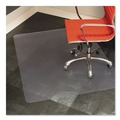 Office Jansan | ES Robbins 132321 EverLife 46 in. x 60 in. Heavy Use Chair Mat for Hard Floors - Clear image number 0