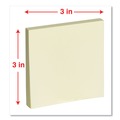 Office Jansan | Universal UNV35695 3 in. x 3 in. Self-Stick Notes Pads - Pastel (24/Pack) image number 2