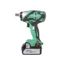 Impact Wrenches | Hitachi WR18DSDL 18V Cordless Lithium-Ion 1/2 in. Impact Wrench Kit image number 1