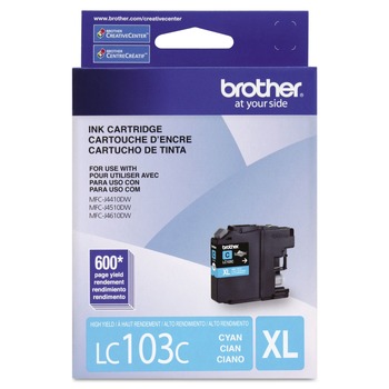 Brother Innobella 600 Page-Yield High-Yield Ink - Cyan
