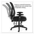  | Alera ALEAS42M14 15 in. - 18.82 in. Seat Height Aeson Series Multifunction Task Chair Supports Up to 275 lbs. - Black image number 6