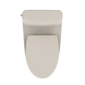 Fixtures | TOTO MS642124CEFG#12 Nexus 1-Piece Elongated 1.28 GPF Universal Height Toilet with CEFIONTECT & SS124 SoftClose Seat, WASHLETplus Ready (Sedona Beige) image number 5