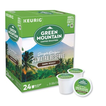 PRODUCTS | Green Mountain Coffee 4060 Organic Sumatran Extra Bold Fair Trade Coffee K-Cups (24/Box)