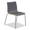 Office & Office Supplies | HON HRUCK1L.S.PR8 18 in. Seat Height Supports Up to 300 lbs. Charcoal Seat/Back Ruck Laminate Chair - Silver Base image number 0