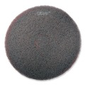 Labor Day Sale! Save $30 off $199! | SC Johnson 311183 EZ CARE 17 in. Heavy-Duty Scrub Pad - Red/Gray (5/Carton) image number 1
