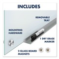 Office & Office Supplies | Quartet G7248W-A 72-in x 48-in Infinity Glass Marker Board - White Surface image number 5