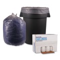 Cleaning & Janitorial Supplies | Boardwalk BWK538 38 in. x 58 in. 60 gal. 1.75 mil Low Density Can Liners - Clear (100/Carton) image number 1