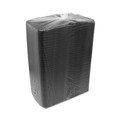Food Trays, Containers, and Lids | Pactiv Corp. YHLB08010000 SmartLock 8 in. x 8.5 in. x 3 in. Foam Hinged Lid Container - Black (150/Carton) image number 1
