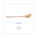 Cleaning Brushes | Boardwalk BWK6217 5 in. x 4-1/2 in. Tampico Toilet Bowl Brush image number 2