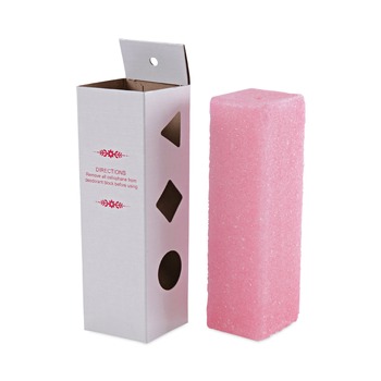 Boardwalk 24WBHP006I036M202143000 24 oz. Deodorizing Para Wall Blocks - Pink, Cherry (6/Box)