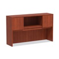  | Alera ALEVA286015MC Valencia Series 58.88 in. x 15 in. x 35.38 in. 4-Compartment Hutch with Doors - Medium Cherry image number 0