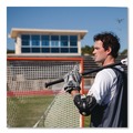 Toys | Champion Sports LNGHS 6 ft. x 6 ft. 1.65 in. dia. Frame Pro High School Lacrosse Goal image number 4