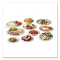 Bowls and Plates | Vegware VW-P016NFA 6 in. Diameter Nourish Molded Compostable Fiber Plate Tableware - White (1000/Carton) image number 2