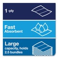 Paper Towels and Napkins | Tork 424824 Advanced 9 x 9.5 1-Ply Multifold Hand Towel - White (16/Carton) image number 7