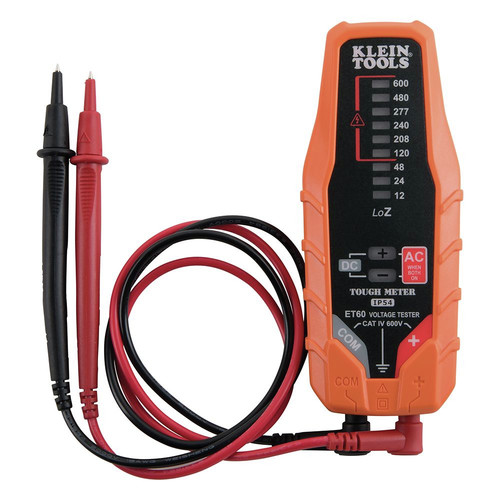 Detection Tools | Klein Tools ET60 12V - 600V AC/DC Low Voltage Tester - No Batteries Needed image number 0