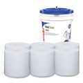 Disinfectants | WypAll 06411 WetTask Customizable Wet Wiping System Critical Clean Wipers for Bleach/Disinfectants/Sanitizers with Bucket (540/Carton) image number 0